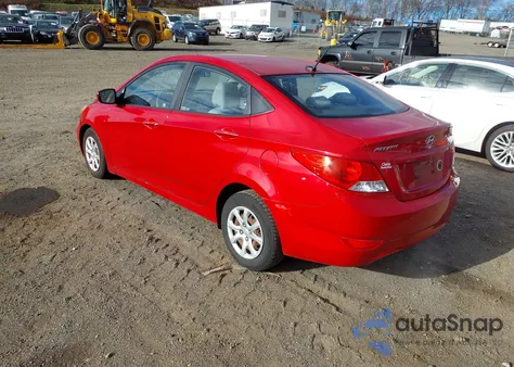 2014 Hyundai Accent Gls from USA, damaged, VIN KMHCT4AE8EU610102